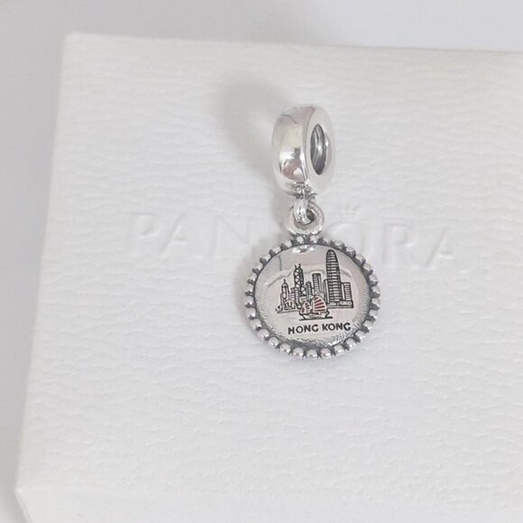 Pandora Victoria Harbour Hong Kong Exclusive Dangle Charm with box - Picture 4 of 9